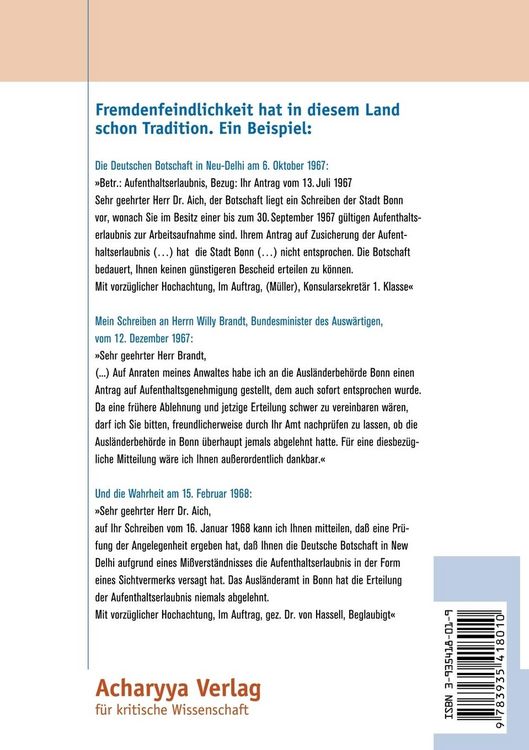 Produktbild: Preis des aufrechten Gangs