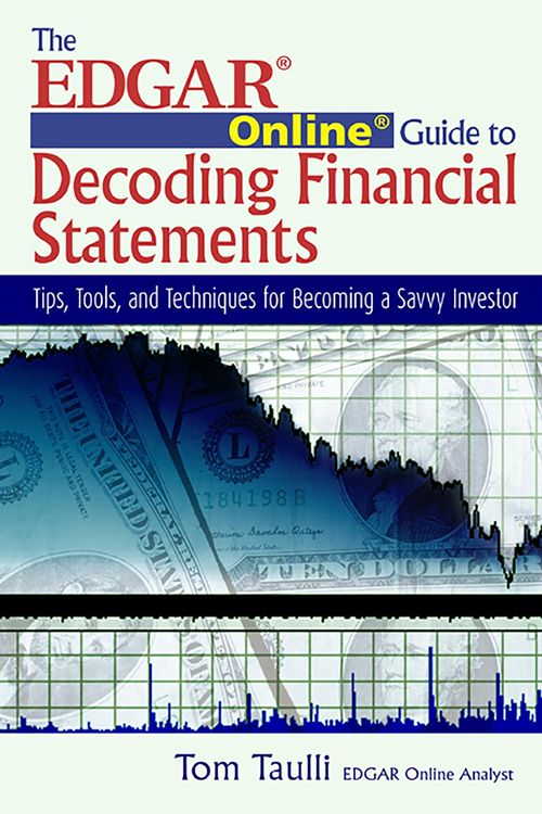 Produktbild: EDGAR Online Guide to Decoding Financial Statements