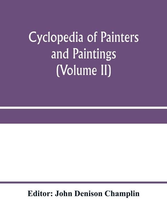 Produktbild: Cyclopedia of painters and paintings (Volume II)