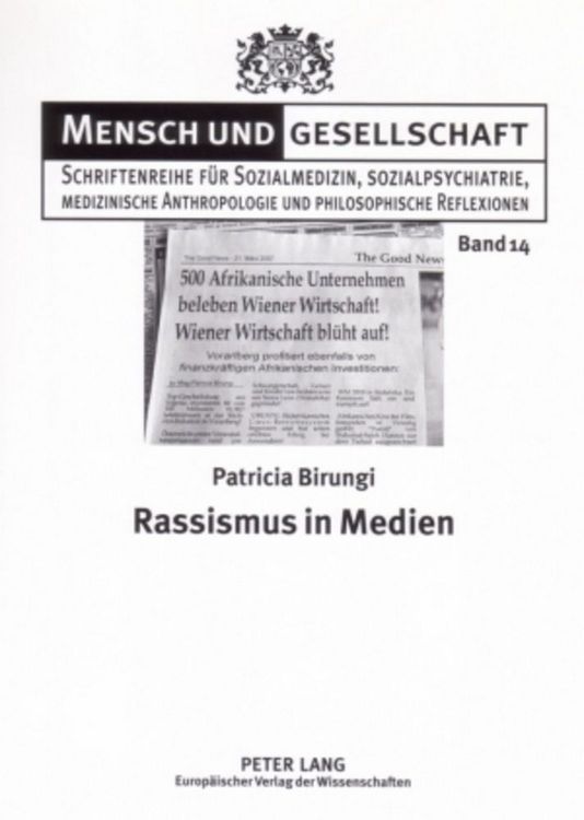 Produktbild: Rassismus in Medien