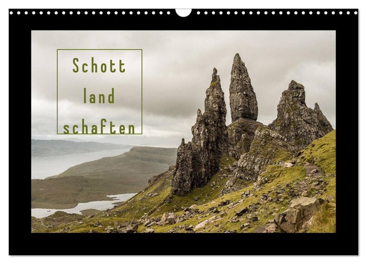 Produktbild: Schottlandschaften (Wandkalender 2026 DIN A3 quer), CALVENDO Monatskalender
