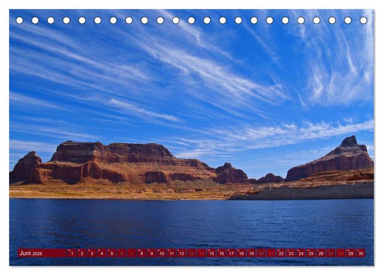 Produktbild: Arizona &bull; Impressionen (Tischkalender 2026 DIN A5 quer), CALVENDO Monatskalender