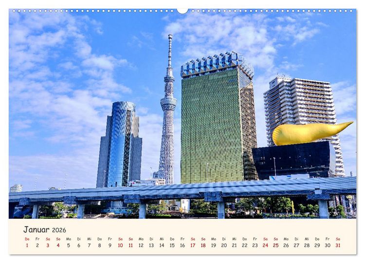 Produktbild: Japan - Traditon und Moderne (Wandkalender 2026 DIN A2 quer), CALVENDO Monatskalender