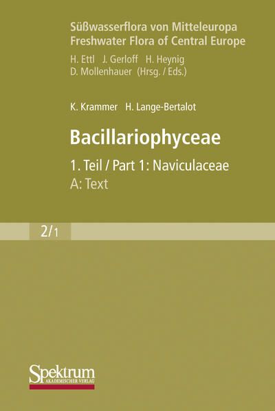 Produktbild: S&uuml;&szlig;wasserflora von Mitteleuropa, Bd. 02/1: Bacillariophyceae, 1. Teil: Naviculaceae, A: Text; B: Tafeln