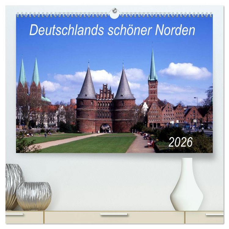 Produktbild: Deutschlands sch&ouml;ner Norden (hochwertiger Premium Wandkalender 2026 DIN A2 quer), Kunstdruck in Hochglanz