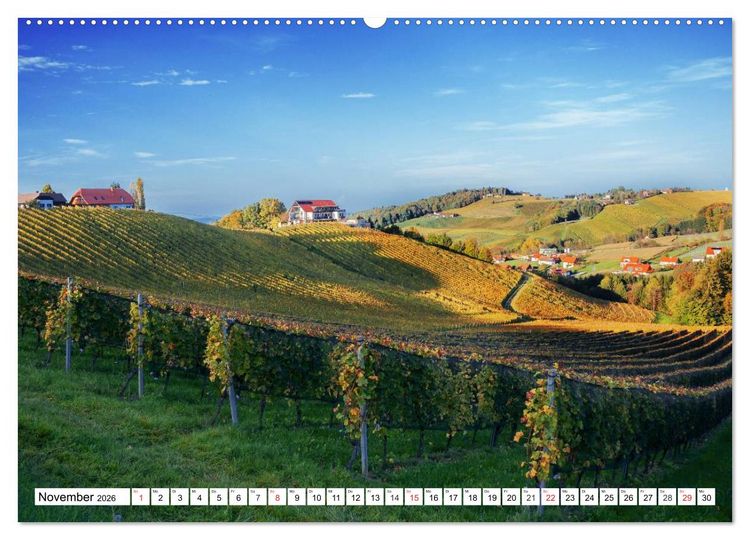 Produktbild: Mein &Ouml;sterreich. Eine Reise durch die Bundesl&auml;nder (Wandkalender 2026 DIN A2 quer), CALVENDO Monatskalender