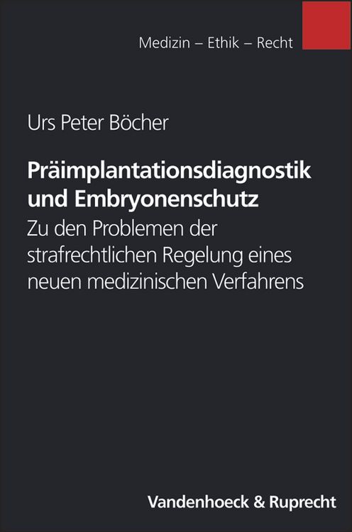 Produktbild: Pr&auml;implantationsdiagnostik und Embryonenschutz