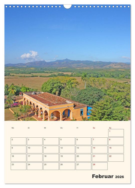 Produktbild: Kuba - Inselparadies in der Karibik (Wandkalender 2026 DIN A3 hoch), CALVENDO Monatskalender