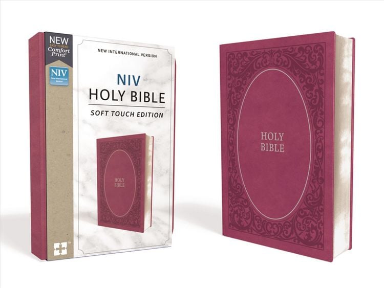 Produktbild: NIV, Holy Bible, Soft Touch Edition, Imitation Leather, Pink, Comfort Print