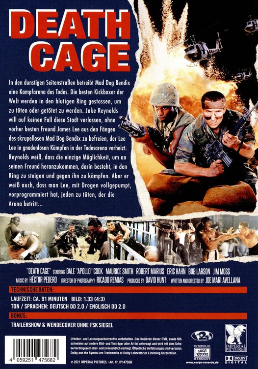 Produktbild: Death Cage - Duell der Ring-Giganten