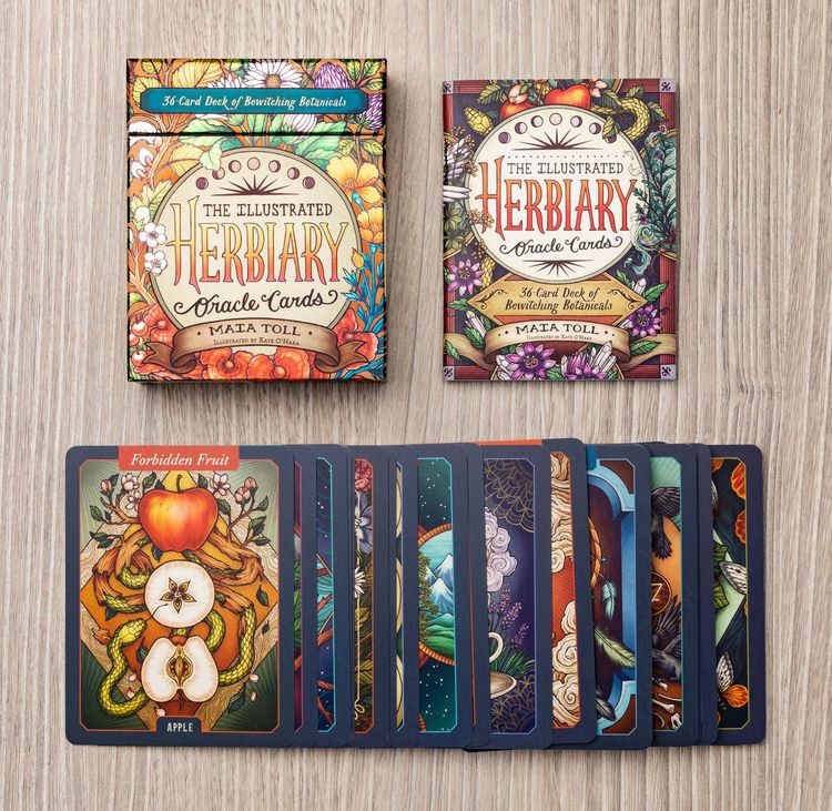 Produktbild: Illustrated Herbiary Oracle Cards