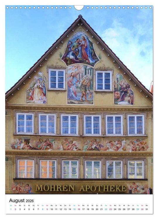 Produktbild: Stauferstadt Schw&auml;bisch Gm&uuml;nd (Wandkalender 2026 DIN A3 hoch), CALVENDO Monatskalender