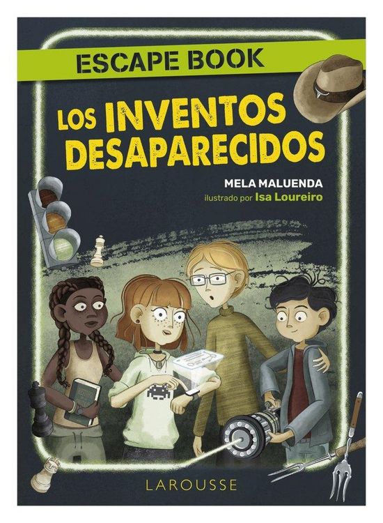 Produktbild: Los inventos desaparecidos. Escape book