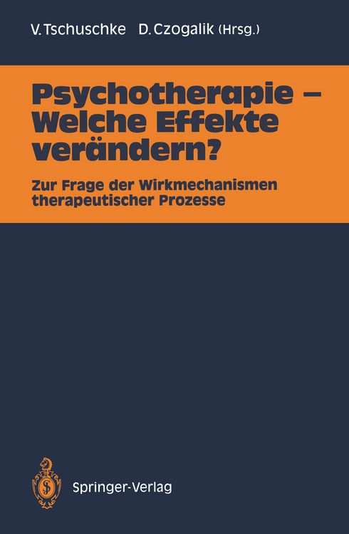 Produktbild: Psychotherapie &mdash; Welche Effekte ver&auml;ndern?