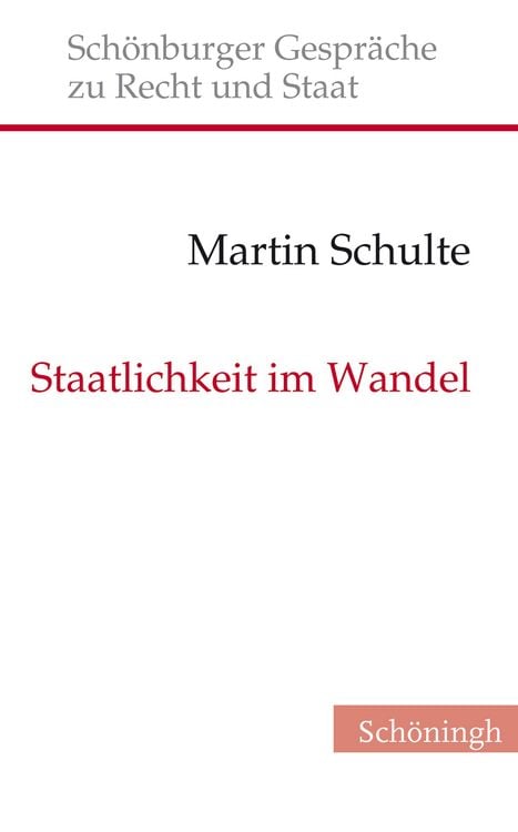 Produktbild: Staatlichkeit im Wandel