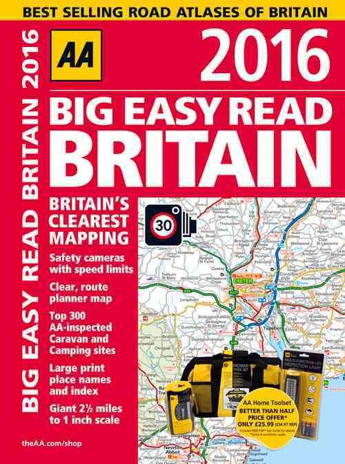 Produktbild: AA Big Easy Read Britain 2016