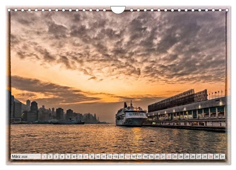 Produktbild: Hongkong, die pulsierende Metropole (Wandkalender 2026 DIN A4 quer), CALVENDO Monatskalender