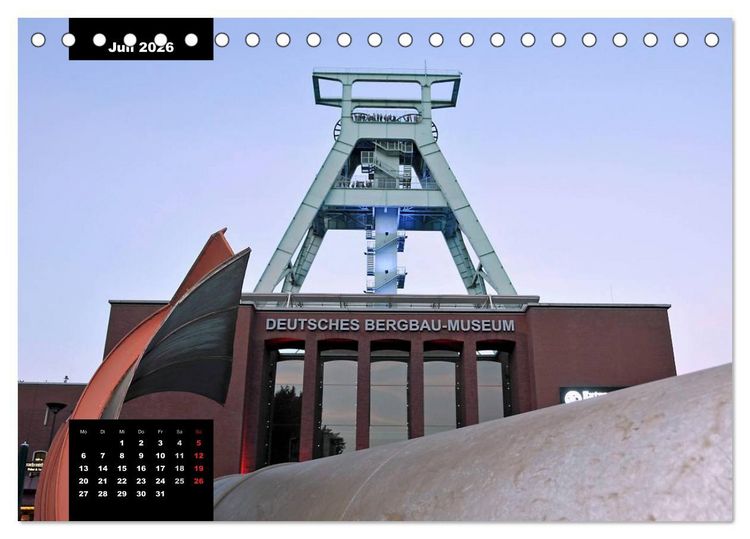 Produktbild: Architektur - Bauwerke mit k&uuml;nstlerischer Gestaltung (Tischkalender 2026 DIN A5 quer), CALVENDO Monatskalender