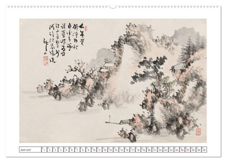 Produktbild: Yoshitsugu Haizan (Wandkalender 2027 DIN A2 quer), CALVENDO Monatskalender