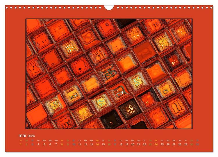 Produktbild: L'&acirc;me sauvage de l'abstrait (Calendrier mural 2026 DIN A3 vertical), CALVENDO calendrier mensuel