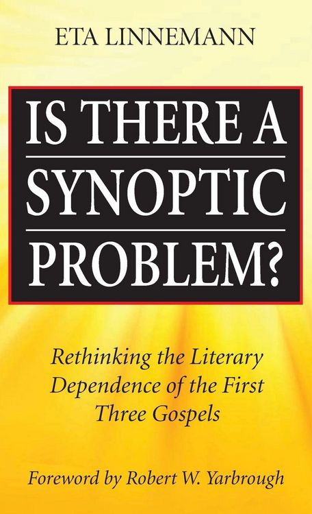 Produktbild: Is There A Synoptic Problem?