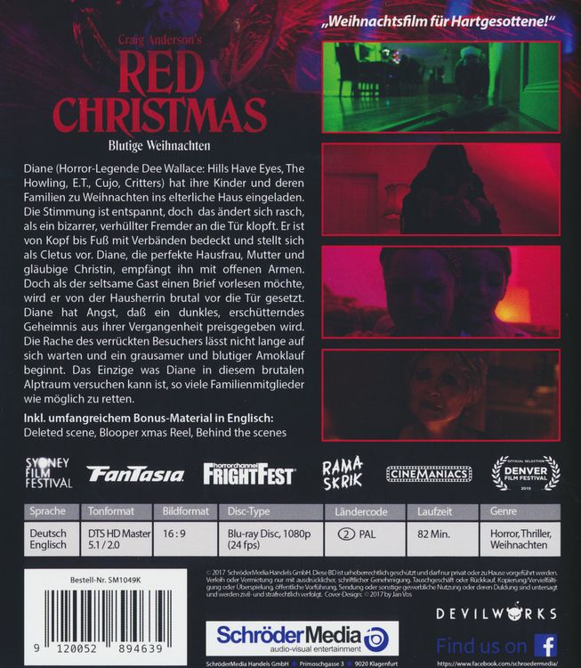 Produktbild: Red Christmas - Blutige Weihnachten