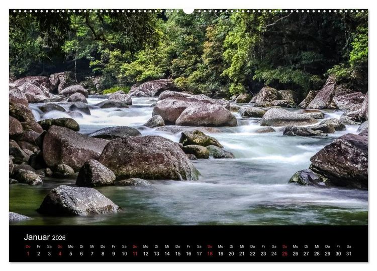 Produktbild: Australien 2026 Natur und Kultur (Wandkalender 2026 DIN A2 quer), CALVENDO Monatskalender