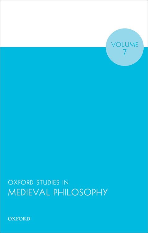 Produktbild: Oxford Studies in Medieval Philosophy Volume 7