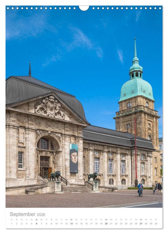Produktbild: Meine Stadt Darmstadt (Wandkalender 2026 DIN A3 hoch), CALVENDO Monatskalender