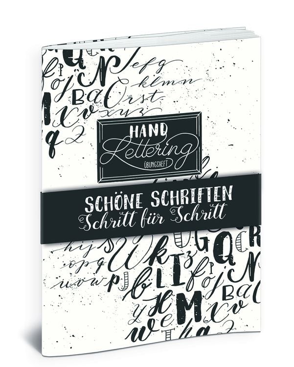 Produktbild: Handlettering &Uuml;bungsheft