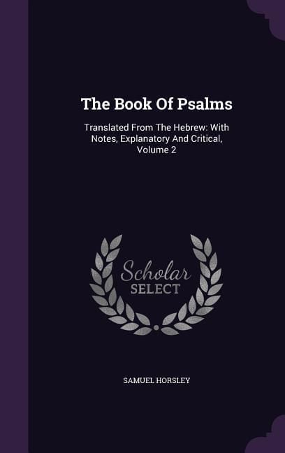 Produktbild: The Book Of Psalms