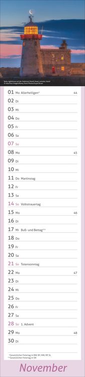 Produktbild: times&more Leuchtt&uuml;rme Langplaner 2027