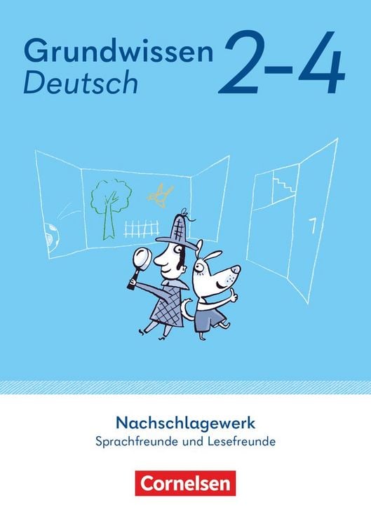 Produktbild: Sprachfreunde 2.- 4. Schuljahr - Lesefreunde - Grundwissen Deutsch