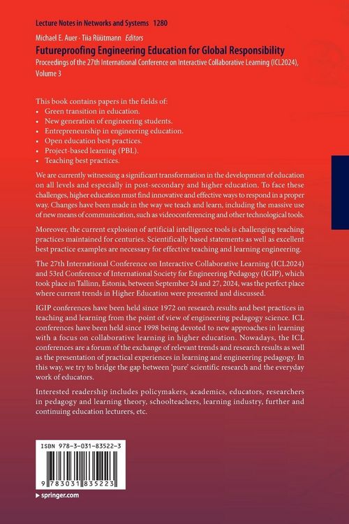 Produktbild: Futureproofing Engineering Education for Global Responsibility