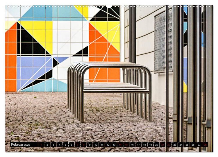Produktbild: D&uuml;sseldorf - 300mm Perspektiven (hochwertiger Premium Wandkalender 2026 DIN A2 quer), Kunstdruck in Hochglanz