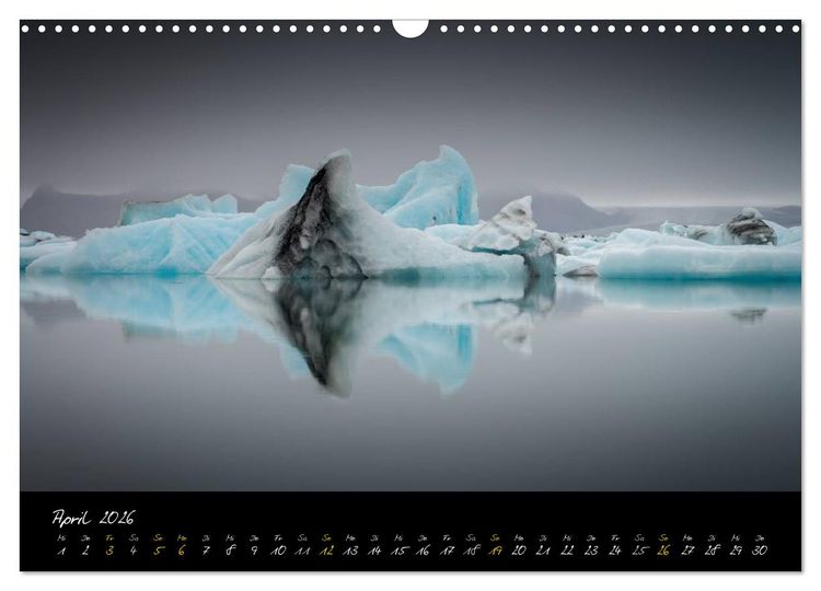 Produktbild: ISLAND - Traumlandschaften (Wandkalender 2026 DIN A3 quer), CALVENDO Monatskalender