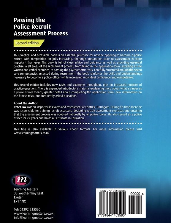 Produktbild: Passing the Police Recruit Assessment Process