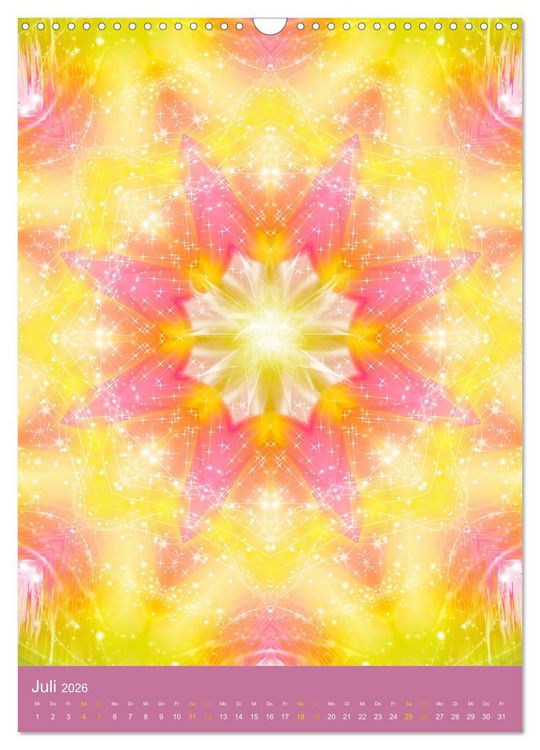 Produktbild: Lichtvolle Mandalas (Wandkalender 2026 DIN A3 hoch), CALVENDO Monatskalender