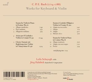 Produktbild: Works for Keyboard and Violin