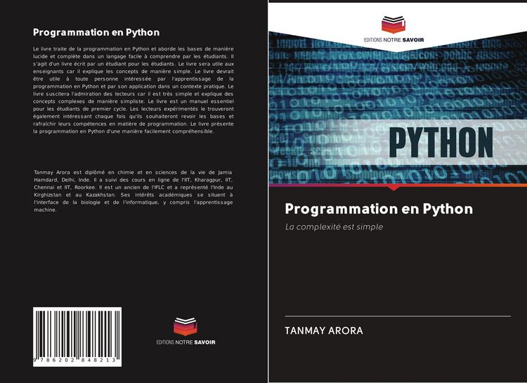 Produktbild: Programmation en Python