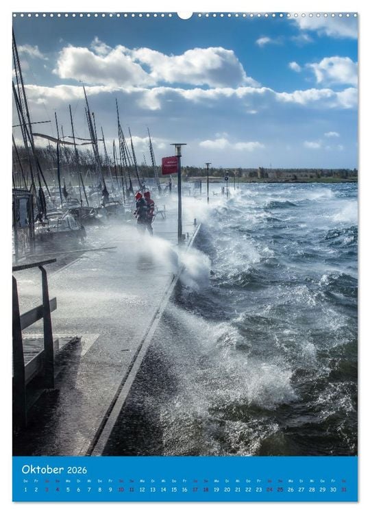 Produktbild: Cospudener See (Wandkalender 2026 DIN A2 hoch), CALVENDO Monatskalender