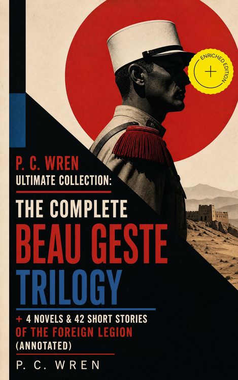 Produktbild: P. C. WREN Ultimate Collection: The Complete BEAU GESTE TRILOGY + 4 Novels & 42 Short Stories of the Foreign Legion (Annotated)