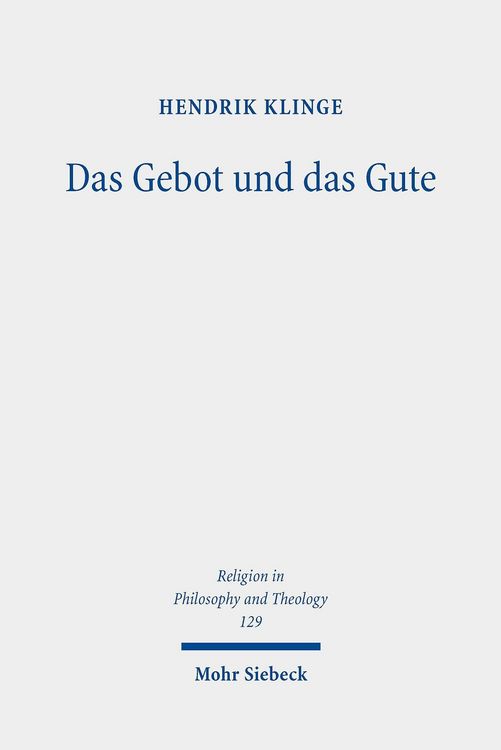 Produktbild: Das Gebot und das Gute