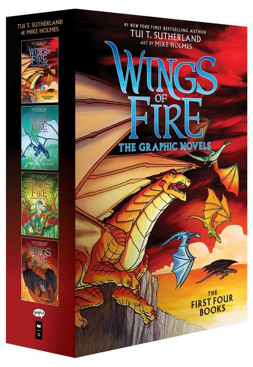 Produktbild: Wings of Fire Graphix Paperback Box Set (Books 1-4)