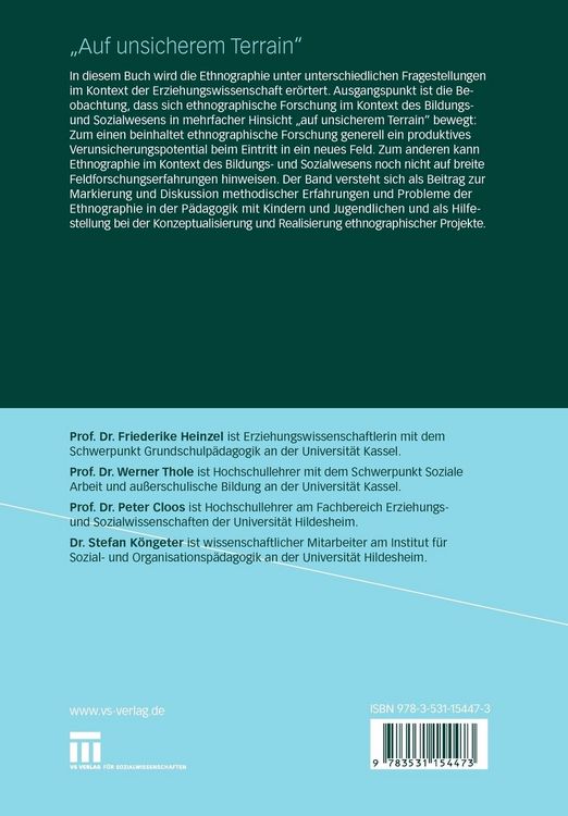 Produktbild: "Auf unsicherem Terrain"