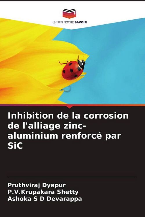 Produktbild: Inhibition de la corrosion de l'alliage zinc-aluminium renforc&eacute; par SiC