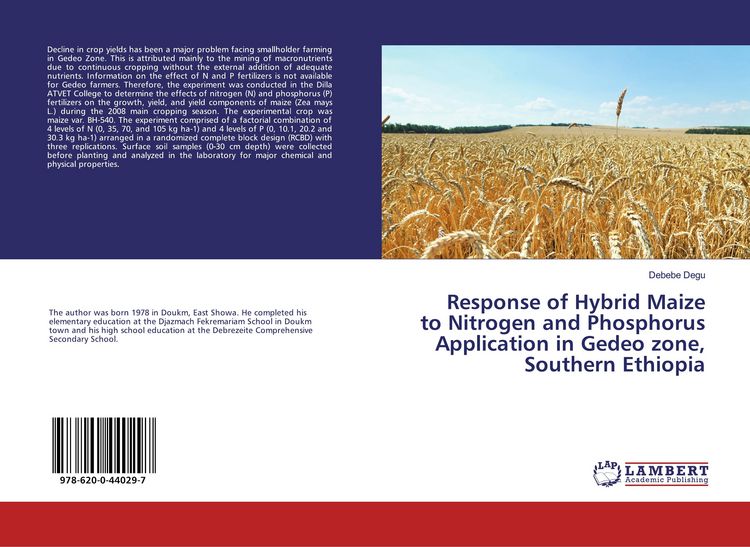 Produktbild: Response of Hybrid Maize to Nitrogen and Phosphorus Application in Gedeo zone, Southern Ethiopia