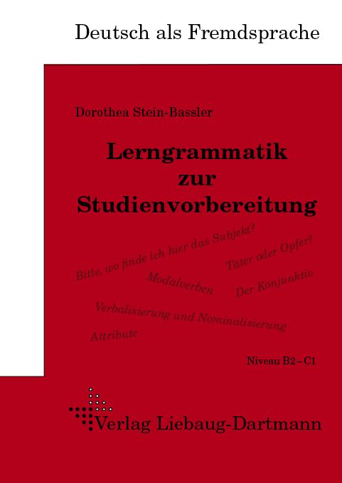 Produktbild: Lerngrammatik zur Studienvorbereitung