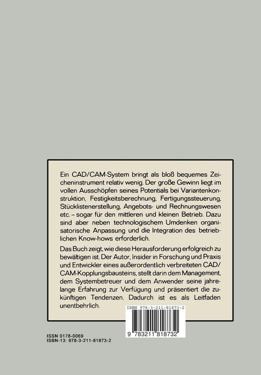Produktbild: Computerunterst&uuml;tztes Konstruieren