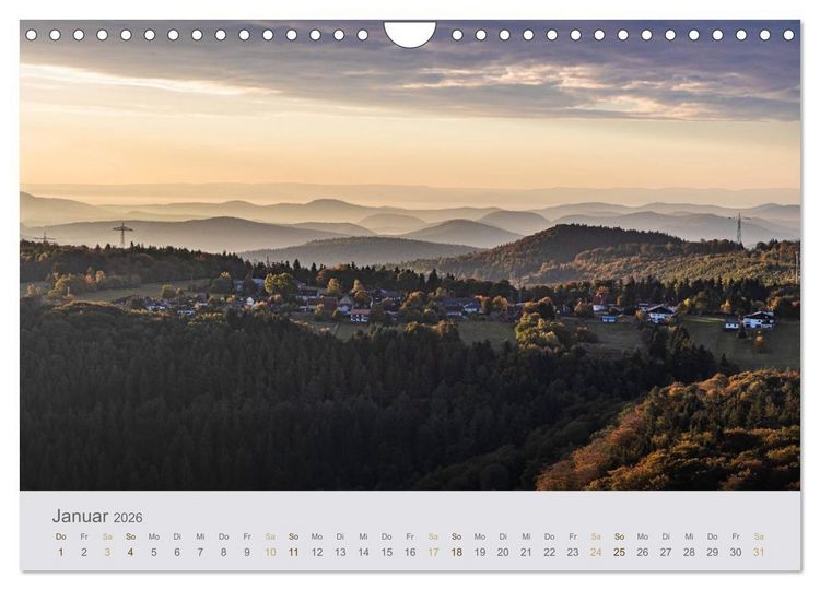 Produktbild: Augenblicke im Pf&auml;lzerwald (Wandkalender 2026 DIN A4 quer), CALVENDO Monatskalender